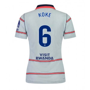 Atletico Madrid Koke #6 Jalkapallovaatteet Naisten Kolmaspaita 2026-27 Lyhythihainen